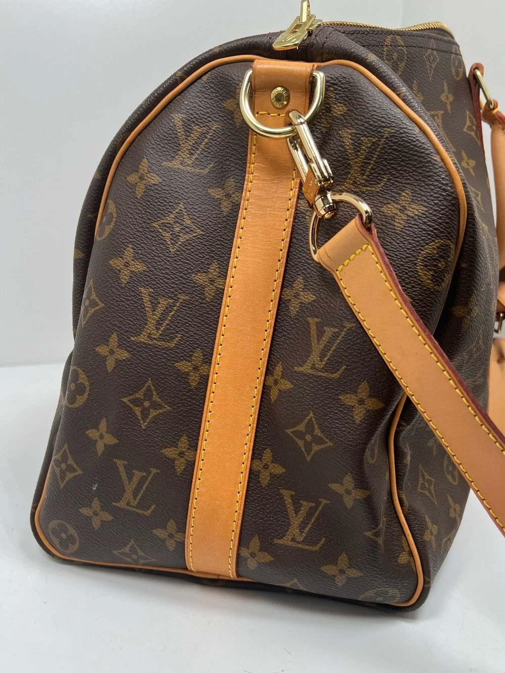 Auth Louis Vuitton Monogram Keepall 45 M41428 Boston Bag